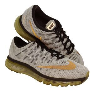 Nike Air Max Gray/Black Running Sneakers - Size 8.5